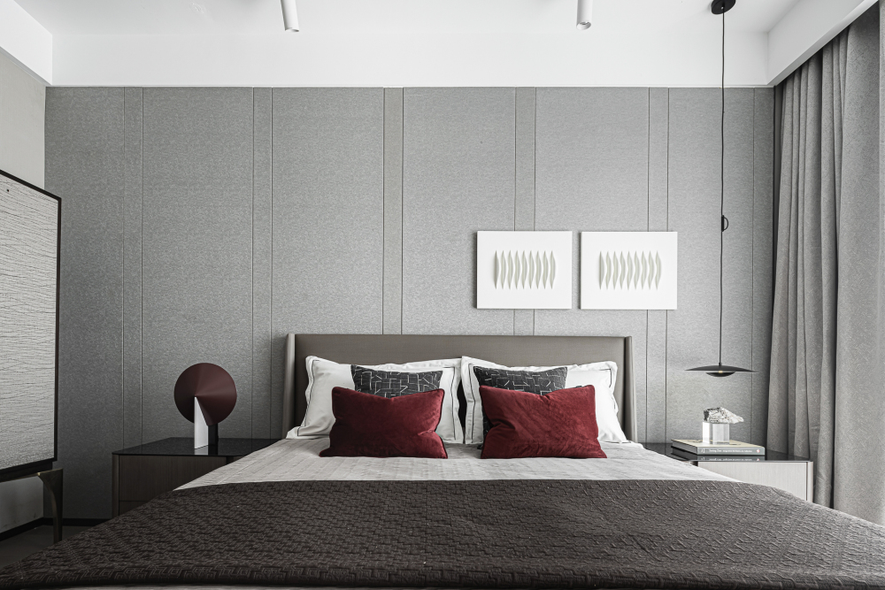 现代简约风格室内家装案例效果图-次卧 现代简约风格室内家装案例效果图-次卧