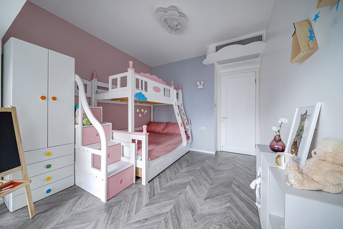 法式风格家装设计室内装修效果图-儿童房