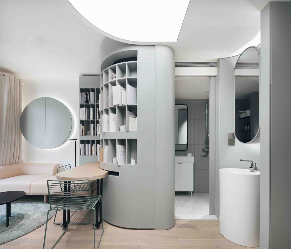 现代简约风格公寓室内设计案例-过道 现代简约风格公寓室内设计案例-过道