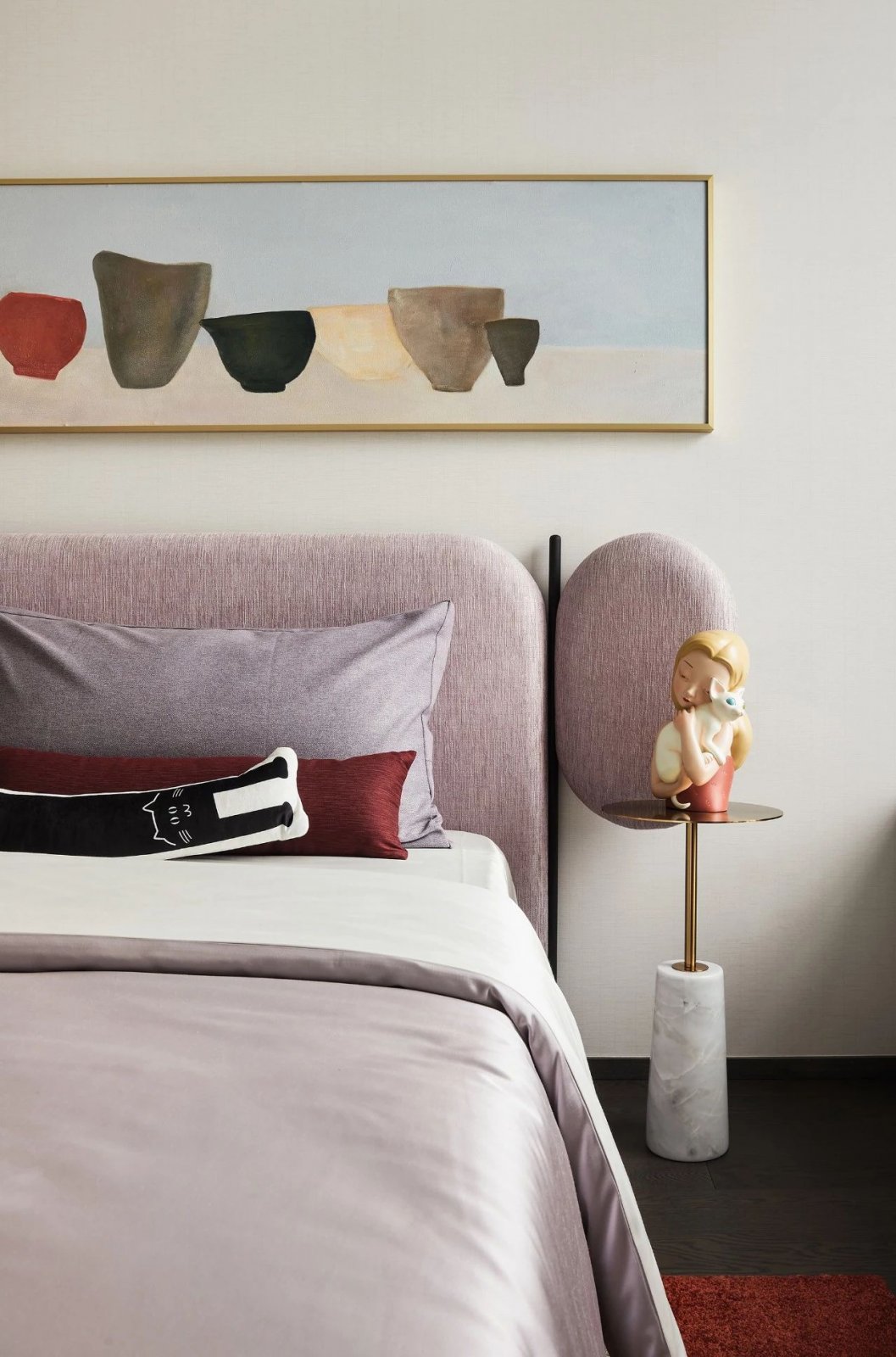 现代轻奢风格室内设计家装案例-女孩房 现代轻奢风格室内设计家装案例-女孩房