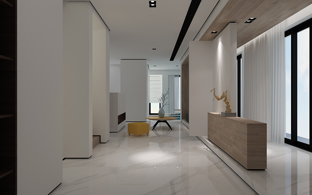 现代极简风格别墅装修设计效果图-迎江"逸"墅·碧桂园-别墅装修设计二楼休闲厅 现代极简风格别墅装修设计效果图-迎江"逸"墅·碧桂园-别墅装修设计二楼休闲厅