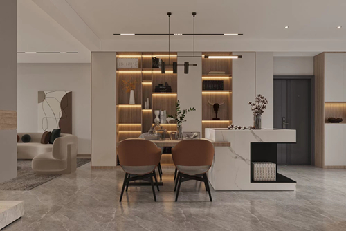 大理330平米现代风格东岸沁园别墅室内装修设计案例
